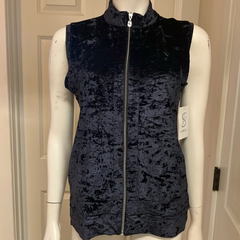 Sofibella Tennis/Golf/Athletic/Athleisure Vest, NWT!